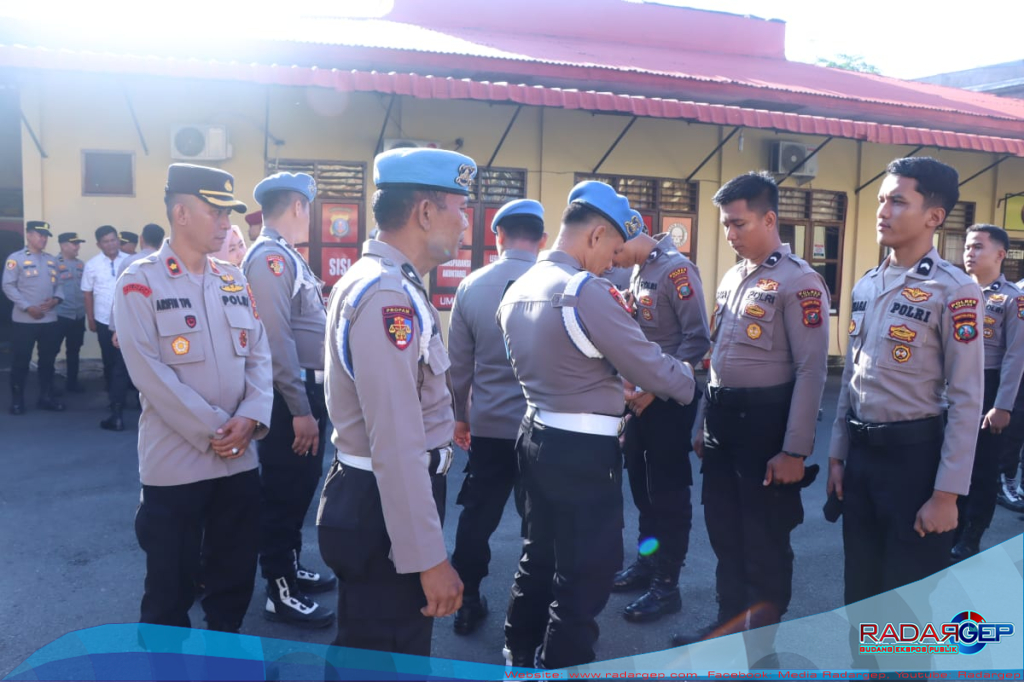 Propam Polda Sumut Gelar Gaktibplin di Polres Sibolga, Tegakkan Disiplin Internal Polri